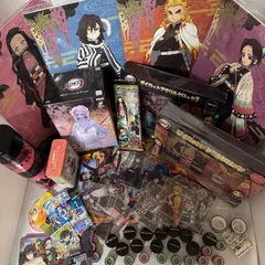 鬼滅の刃★グッズ・まとめ売り★大量セット 100点以上★プリマハム・ばかうけ・ぷっちょ・くら寿司 ・マステ・スタンプ・フィギュア・時計・ステッカー・トレカ・煉獄・炭治郎・禰󠄀豆子・累