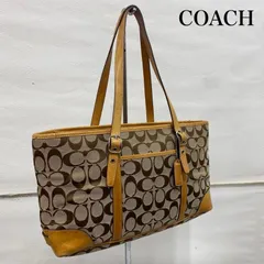 COACH コーチ ハンドバッグ シグネチャー ハンドバッグ トート M3J-6335 キャンバス レザー