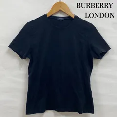 Burberry London バーバリーロンドン Tシャツ 半袖 総柄 ロゴ 刺繍 クルーネック 半袖 Tシャツ FAA16-329