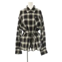 フレイアイディー FRAY I.D 25AW 2wayオンブレチェックシャツ長袖 F