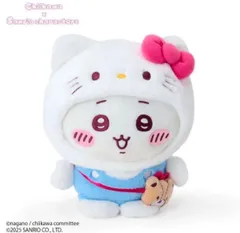 ちいかわ サンリオ ぬいぐるみ コラボ ハチワレ キティ ハローキティ マスコット