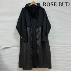 ROSE BUD ローズバッド コート 20ss シアー ロング コート 切替 フード パーカー 604-0120003のサムネイル
