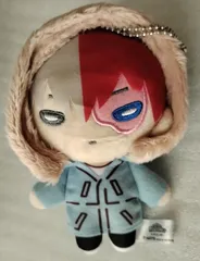 e-僕のヒーローアカデミア-　轟焦凍 コート　ぬいぐるみキーホルダー