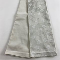 袋帯 美品 名品 落款あり 小堀三千尋 葡萄唐草 霞 金糸 金銀彩 緑 全通 正絹 中古