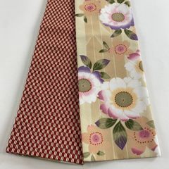 バイセル 着物 逸品 袋帯 薄紫 佐波理 松傘和鏡友 鳥 金糸 銀糸 ラメ 六通 正絹 ☆☆☆☆☆ 付下げ 身丈164cm 裄丈69.5cm L 袷 前田仁仙 落款 更紗 縦縞 金彩 濃紫