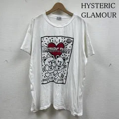 HYSTERIC GLAMOUR ヒステリックグラマー Tシャツ 半袖 HYS PARTY オーバーサイズ Tシャツ 大きめ ヒスベア ロゴ プリント 01213CT03