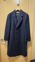 UNIQLO JW ANDERSON チェスターコートブルー S UNIQLO JW ANDERSON