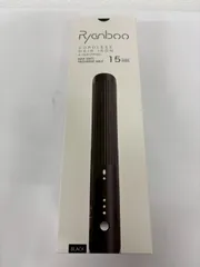 Ryanboo コードレスヘアアイロン 15mm ブラック 2WAY ストレート カール 両用 ヘアアイロン ルアンボー 軽量 コンパクト 旅行 出張