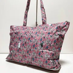 【新品】ムーミン MOOMIN 折りたたみ トートバッグ ショルダーバッグ ボストンバッグ 肩掛け トラベル 旅行 ピンク B264