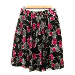 未使用peu pres いちごボーダー　ギャザースカート いちごボーダー ギャザースカート peu pres - メルカリ