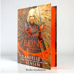 A Curse Carved in Bone (Book2 of the Saga of the Unfated) by Danielle L Jensen  ,Hardcover ,- Sprayed Edge!