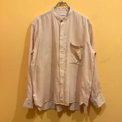 hatsutoki バンドカラー ノーカラー シャツ 比翼 日本製 【送料込み】