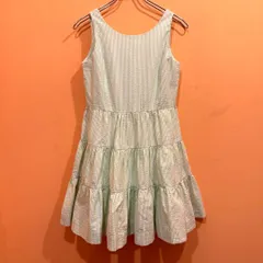 POLO RALPH LAUREN ワンピース ストライプ グリーン サイズ10  【送料込み】