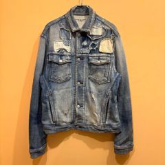 R.NEWBOLD デニムジャケット ペイント加工 Gジャン - メルカリ
