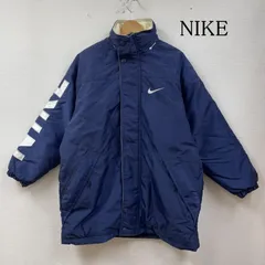 NIKE ナイキ ジャケット、上着 ジャンパー、ブルゾン 90s ヴィンテージ ナイキ ビッグロゴ スウォッシュ コート パーカー フルジップ パファー