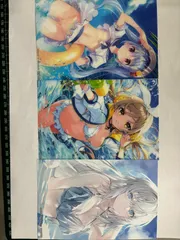 MR-01352 メロンブックス　特典カード　ポストカード　クリアカード　三枚セット