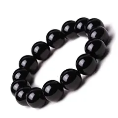 402 選べるサイズ 天然石オニキスブレスレット 6mm玉