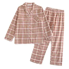 パジャマ メンズ 綿100% 起毛 長袖 長ズボン 上下セット 暖か ゆったり ネル生地 コットン 柔らか 大きいサイズ 部屋着 寝巻き プレゼント  赤 青 緑 紺 pjm1