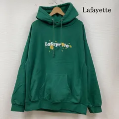 Lafayette ラファイエット パーカー 長袖 ローズ 薔薇 ロゴ 刺繍 プルオーバー パーカー ビッグシルエット フーディー