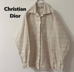 希少/美品】クリスチャンディオール♡ボウタイ 長袖ブラウス Mサイズ
