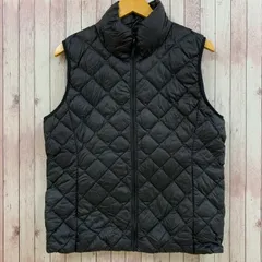 ユニクロ UNIQLO ウルトラライトダウン ダウンベスト キルティング L ブラック 黒  レディース