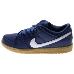 NIKE SB (ナイキエスビー) DUNK LOW PRO NAVY/GUM LIGHT BROWN ダンクロー プロ ネイビーガム ライトブラウン ローカットスニーカー ネイビー US10.5/28.5cm FJ1674-400