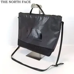THE NORTH FACE ザノースフェイス 2way ショルダーバッグ ブラック 黒 ナイロン ハンドバッグ ミュゼットバッグ メンズ レディース 中古