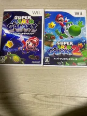 スーパーマリオギャラクシー スーパーマリオギャラクシー2 ギャラクシー スーパーマリオ マリオ wii 2本セット 動作確認済み