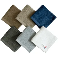 新品 トランパラン 今治タオル ハンカチタオル ミニマルタオル 個包装 ギフト 約25×25cm 6枚セット(アソート) 今治タオル認定付き 柔らか