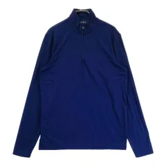 サイズ：S POLOGOLF ラルフローレン ポロゴルフ  ハーフジップ長袖Tシャツ  ネイビー系 [240101547104] ゴルフウェア メンズ ストスト