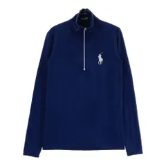 サイズ：S POLOGOLF ラルフローレン ポロゴルフ  ハーフジップ長袖Tシャツ  ネイビー系 [240101547171] ゴルフウェア レディース ストスト