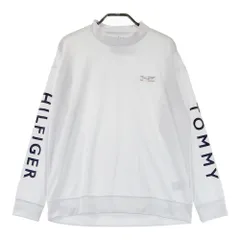 サイズ：L TOMMY HILFIGER GOLF トミー ヒルフィガーゴルフ  モックネック 長袖Tシャツ  ホワイト系 [240101547463] ゴルフウェア レディース ストスト