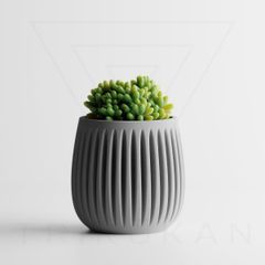 【縦流鉢】3サイズ・16カラー選択可 🌿 モダンデザイン鉢・おしゃれプランター