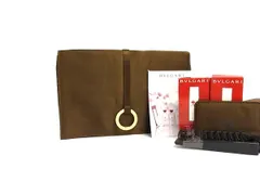 ■美品■ BVLGARI ブルガリブルガリ エミレーツ航空 ナイロン メイクポーチ マルチケース 小物入れ 5点セット ブラウン系 DI6636