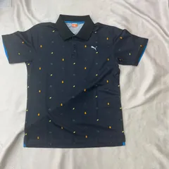 PUMA プーマ　ゴルフ　半袖 ポロシャツ　Oサイズ　ブラック