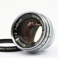 Zeiss-Opton Sonnar 1:2 50mm CONTAX C 美品 Zeiss-Opton Sonnar 1:2 50mm CONTAX C 美品