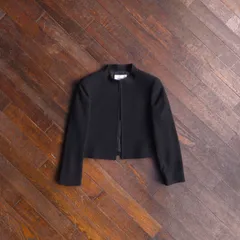 Chloe FORMAL クロエ Collarless Croped Jacket ノーカラージャケット Black ユニセックス 7AR