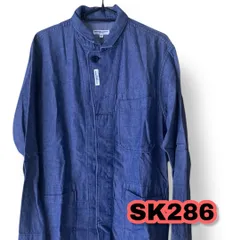 ENGINEERED GARMENTS(エンジニアドガーメンツ) ショップコート 青色 XSサイズ メンズジャケット　管理SK286のサムネイル