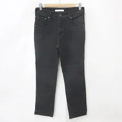 エドウィン EDWIN GMW403 デニム ジーンズ パンツ ストレート ストレッチ 黒 ブラック L