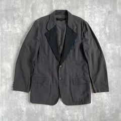 【美品】コムデギャルソンオム　田中オム　テーラードジャケット　グレー　ウール 1990s 田中オム【COMME des GARCONS HOMME コムデギャルソン オム