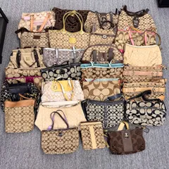 ③比較的美品あり🌈B～Jランク　COACH　ハンドバッグ　ショルダーバッグ　　bag　レザー　シグネチャー　ブランドバッグ　まとめ　まとめ売り　27点　「０EL」