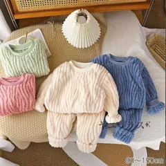 キッズ ルームウェア 即購入OK パジャマ 子供用 冬 男の子 女の子 上下セット スウェット モコモコ 子供 長袖 ボア パジャマ 部屋着 寝巻き ふわふわ 厚手 あったか 暖かい 防寒 おしゃれ かわいい weixz208