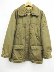 CAMPRI stanley 中綿 ブルゾン ヴィンテージ サイズ40 カーキ系 現状品 M0052-1101-3