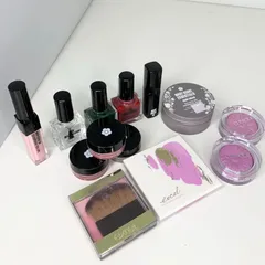 コスメ まとめ売り 13点 マリークワント クリニーク エクセル チーク リップ アイシャドー ネイル ハンドクリーム