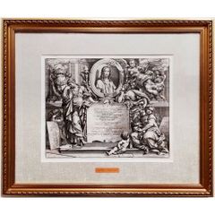 額絵ラファエル・サンティ 「ガラテイアの勝利」 イタリア製 ID-628