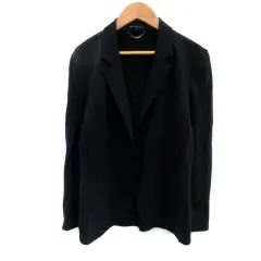 23区 オンワード樫山 テーラードジャケット ミドル丈 シングルボタン 38 紺 ネイビー /SM31