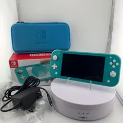 Nintendo Switch Lite ターコイズ 中古 動作確認済 ケース 箱 充電器付き