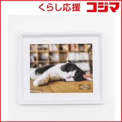 【 新品 未開封 】 ナカバヤシ 木製写真額 ホワイト FSW119W 未使用 送料無料