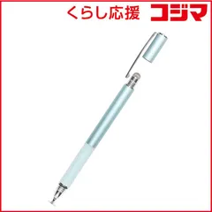【 新品 未開封 】   OWLTECH 2WAYタッチペン 導電繊維とクリアディスクタイプ 1本で2通りの書き心地 パウダーブルー OWLTPSE10BL 未使用 送料無料