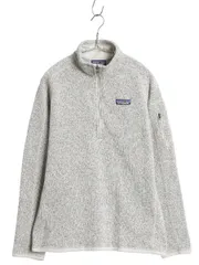 【お得なクーポン配布中!】 パタゴニア ベターセーター ハーフジップ レディース L / 19年製 アウトドア 裏起毛 フリース セーター プルオーバー ジャケット ブルゾン